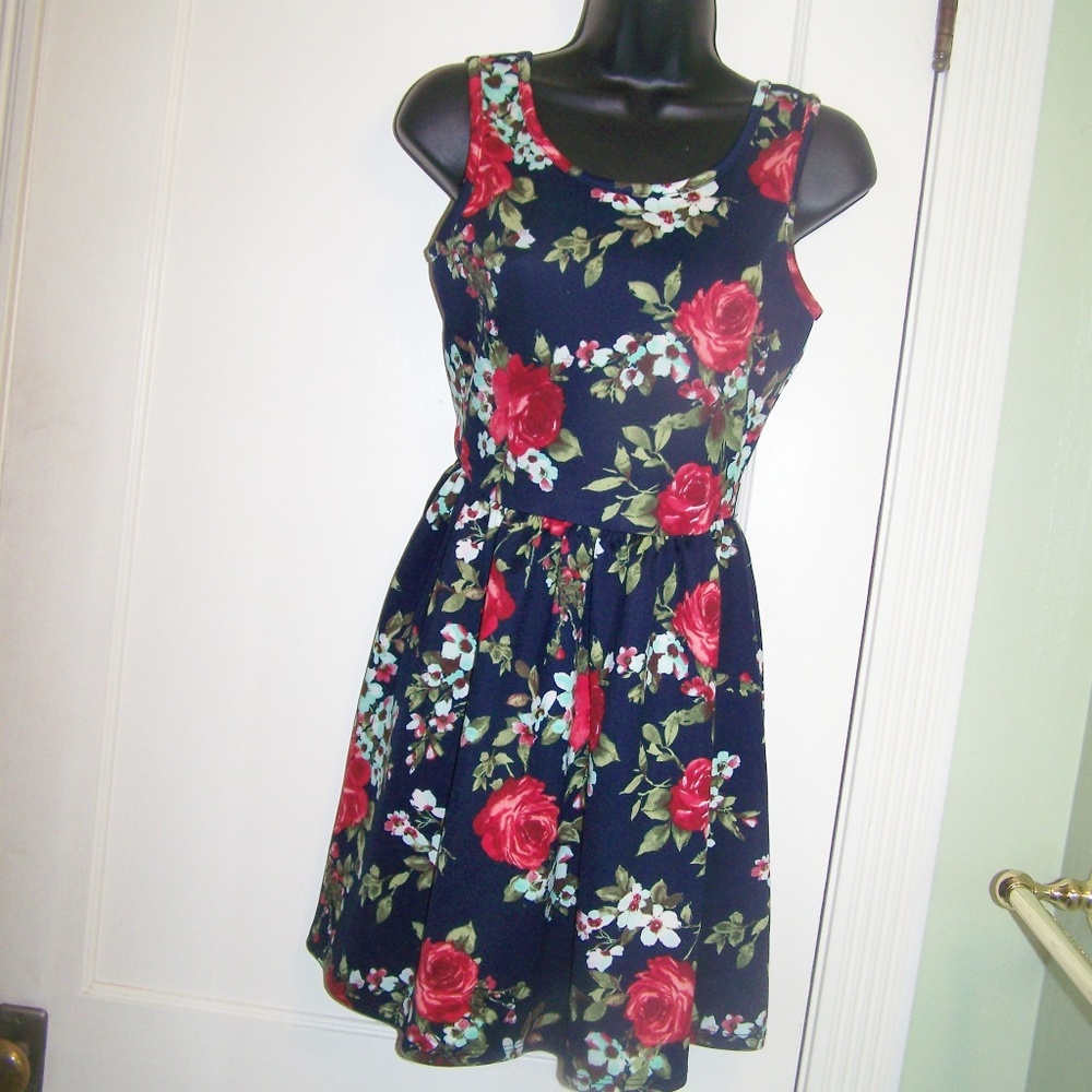 Ruby Rox Juniors  Back Cut Out Dress